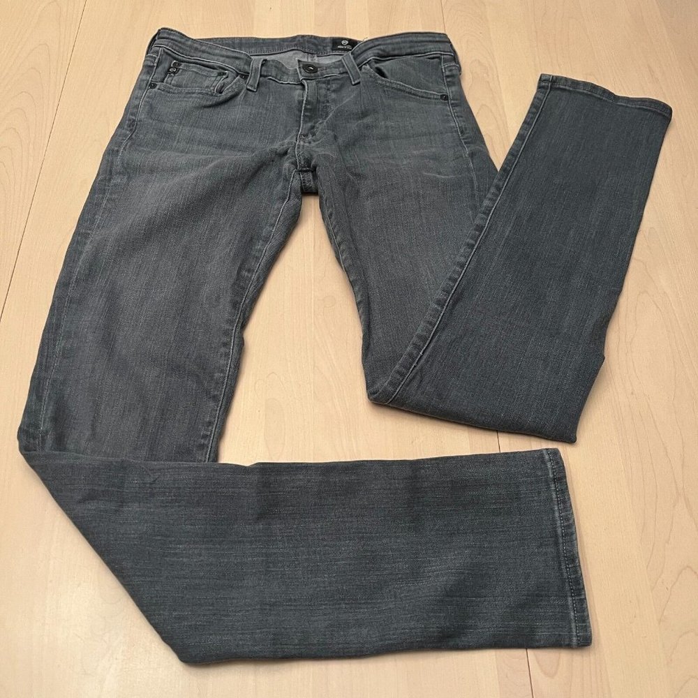 AG Adriano Goldschmied Charcoal Gray Denim Jeans Size 27R